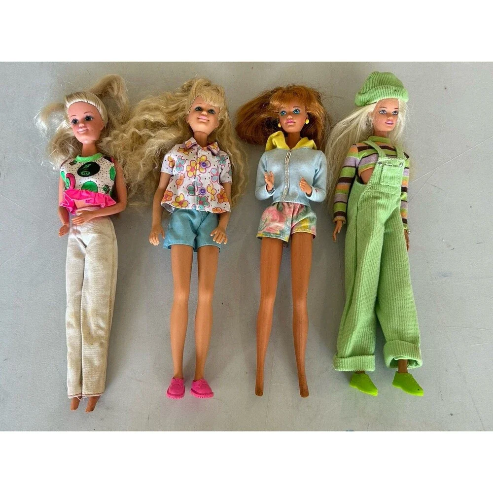Vintage Mattel Doll Lot Stacie Jazzie Chelsie Teen Skipper 1988 1992 1997